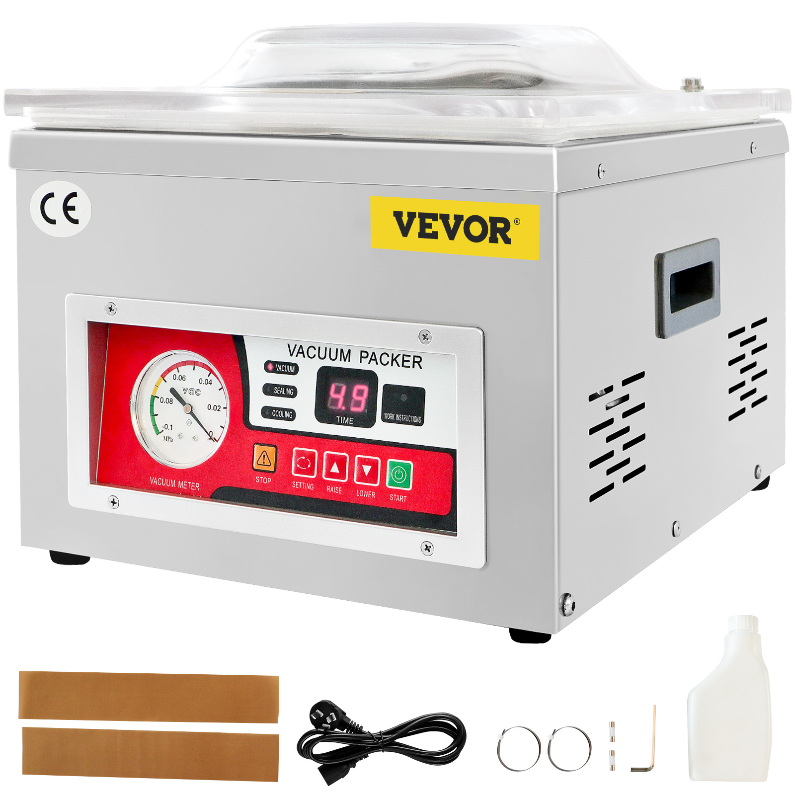 Kitchen Appliances Small - Vacuum Sealer Machine with 6.5 m³/h