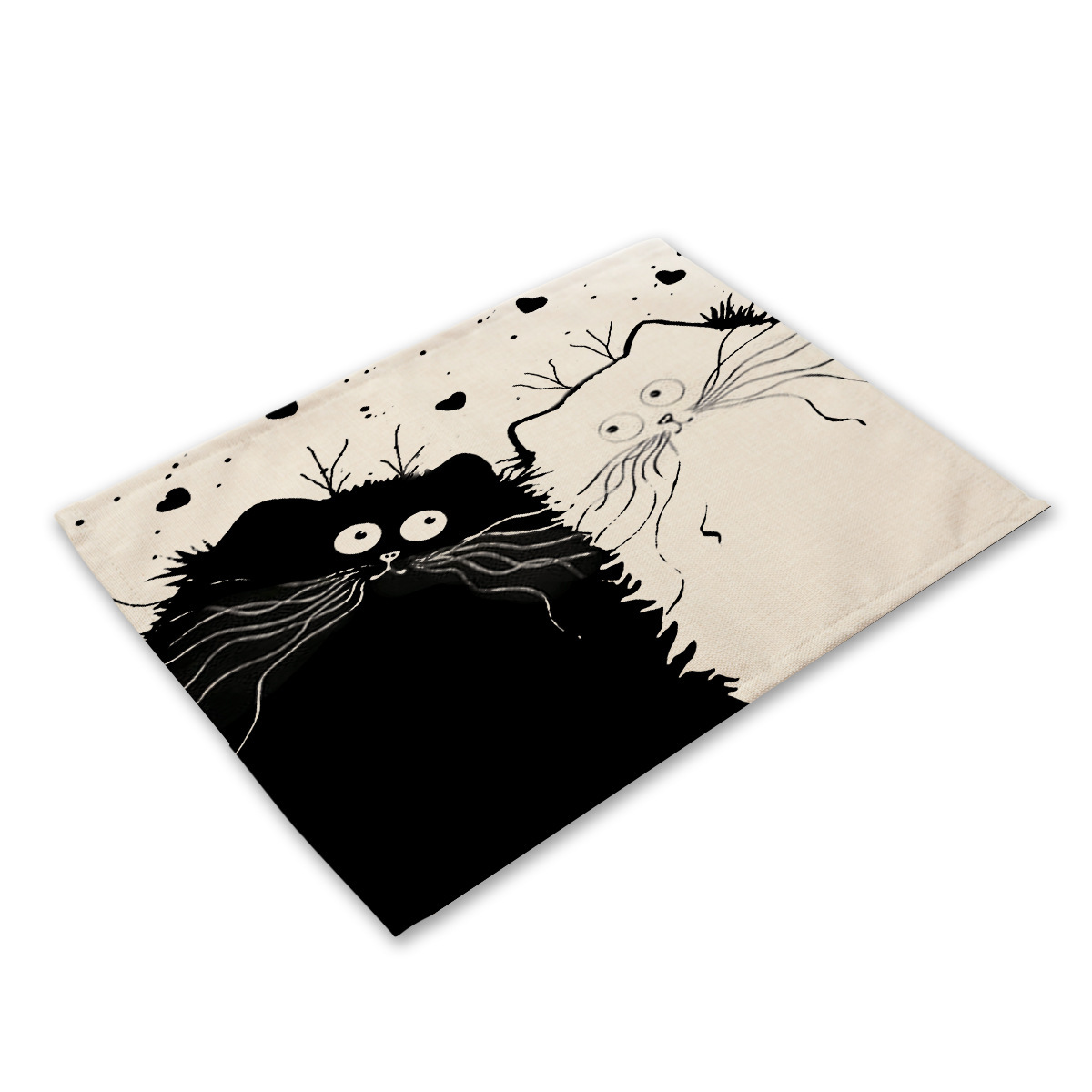 40X30cm Cute Black Cat Pattern - Kitchen Appliances Table recensie en prijs