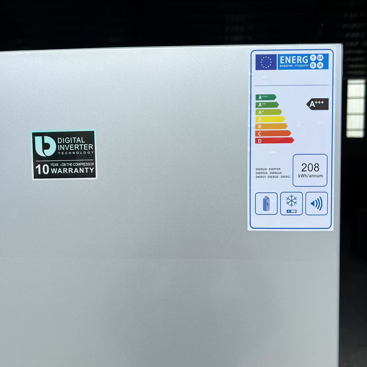 250L Vertical 3 Door Fridge Si - Kitchen Appliances Direct recensie en prijs