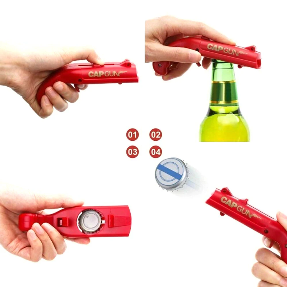 Cap Gun Beer Bottle Opener Por - Kitchen Appliances Best recensie en prijs