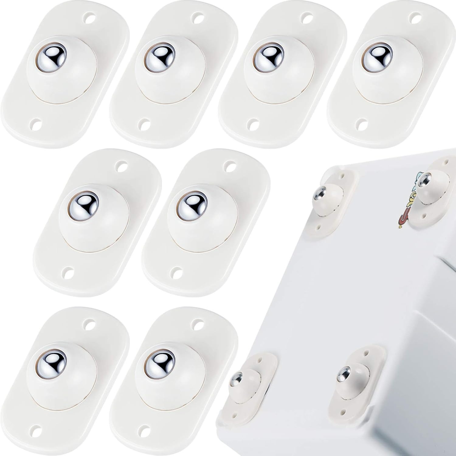 8 PCS Self Adhesive Caster Whe - Kitchen Appliances Small recensie en prijs