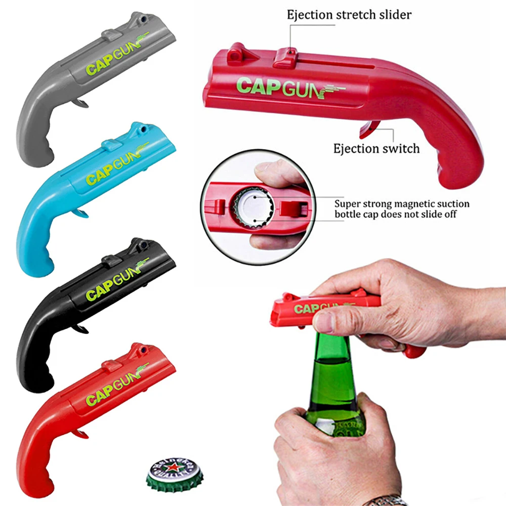 Cap Gun Beer Bottle Opener Por - Kitchen Appliances Best recensie en prijs