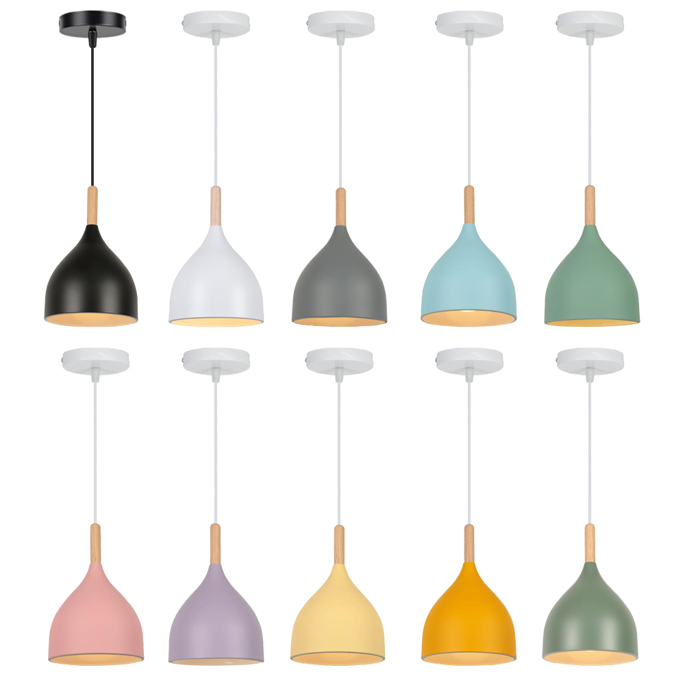 Modern Wood Pendant Light Indu - Kitchen Appliances Table recensie en prijs