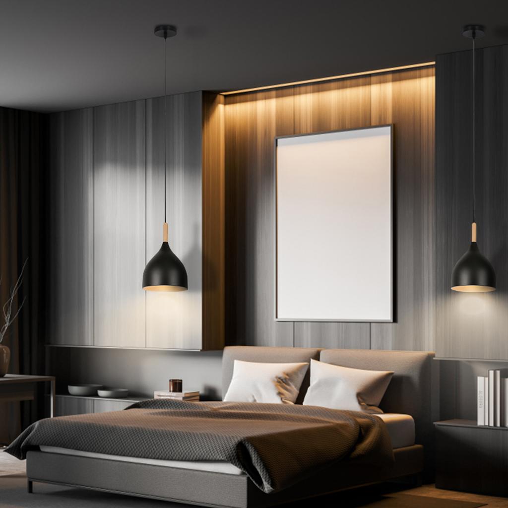 Modern Wood Pendant Light Indu - Kitchen Appliances Table recensie en prijs
