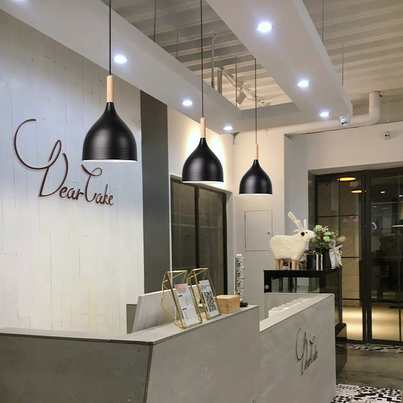 Modern Wood Pendant Light Indu - Kitchen Appliances Table recensie en prijs
