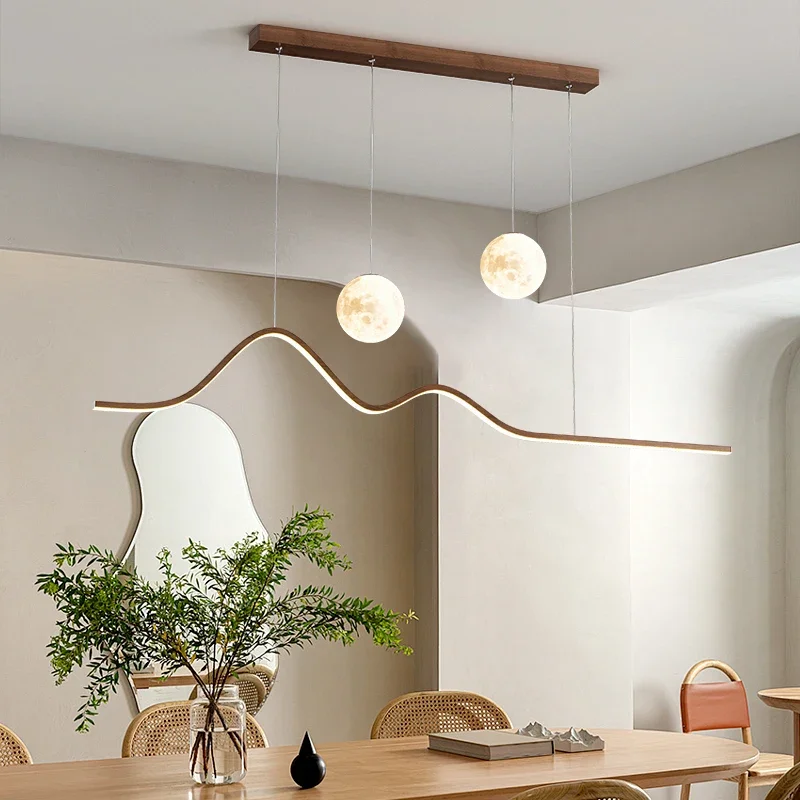 2026 LED Wood Pendant Light Fo - Kitchen Appliances Table recensie en prijs