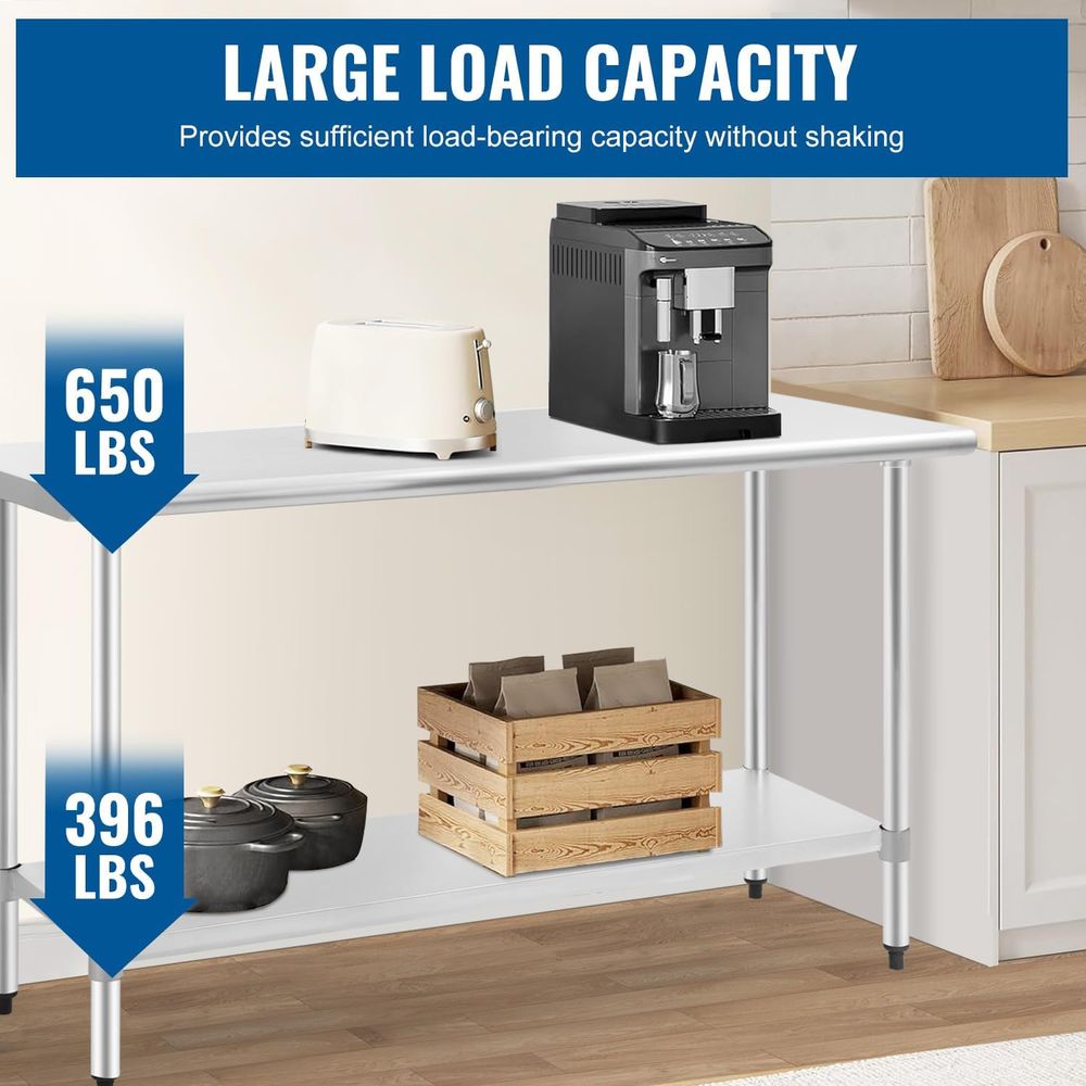 Commercial Grade Stainless Ste - Kitchen Appliances Table recensie en prijs