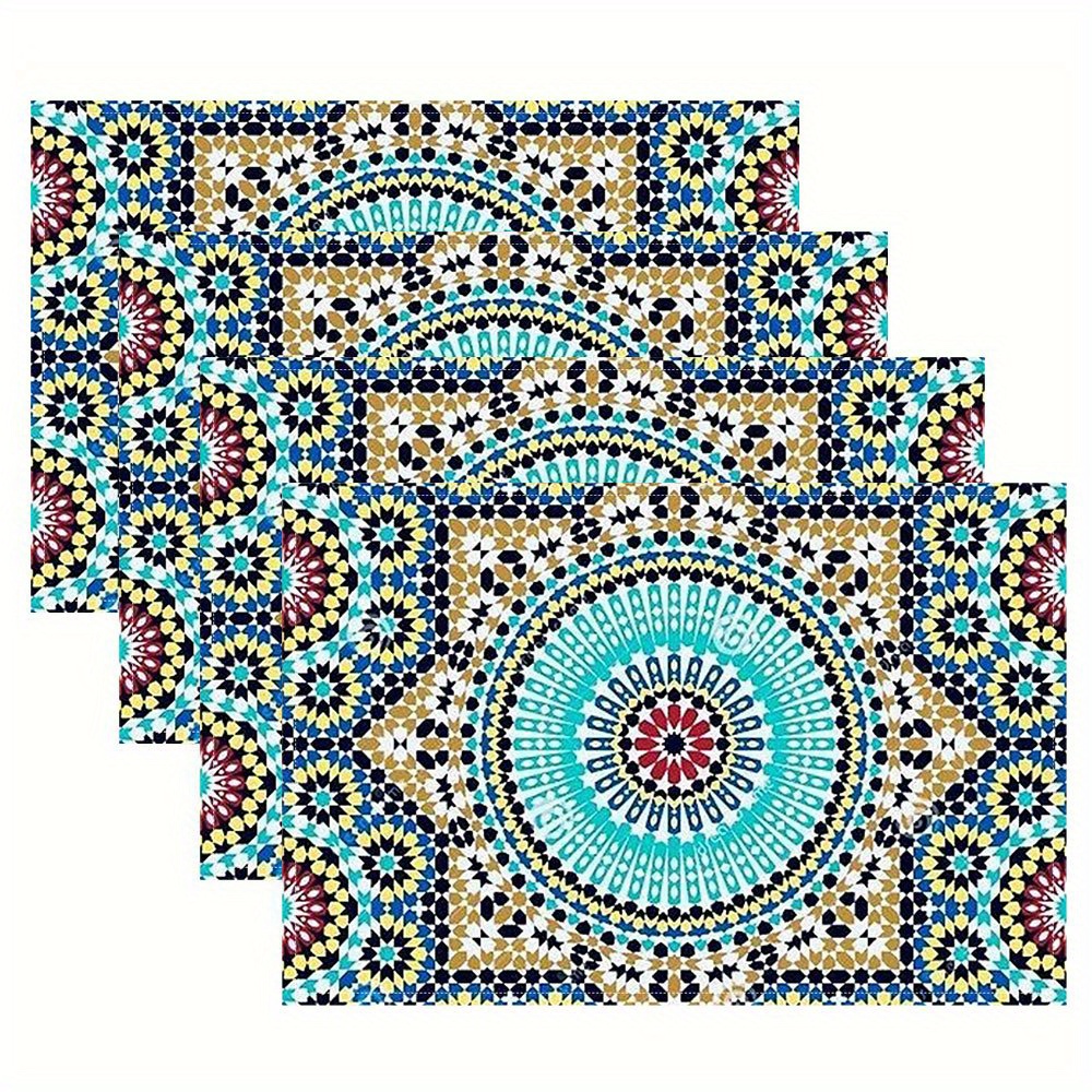 2/4pc Placemats with A Morocca - Kitchen Appliances Table recensie en prijs