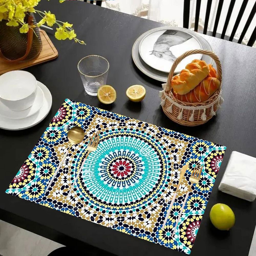 2/4pc Placemats with A Morocca - Kitchen Appliances Table recensie en prijs