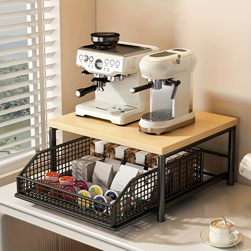 Coffee Maker Stand with Storag - Kitchen Appliances Small recensie en prijs